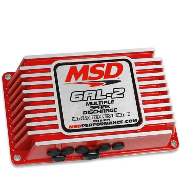 6421 – MSD CO. Ignition Control Module, Street/Drag Racing Use Digital 0-12000 RPM With 2 Step Rev Limiter Multiple S...